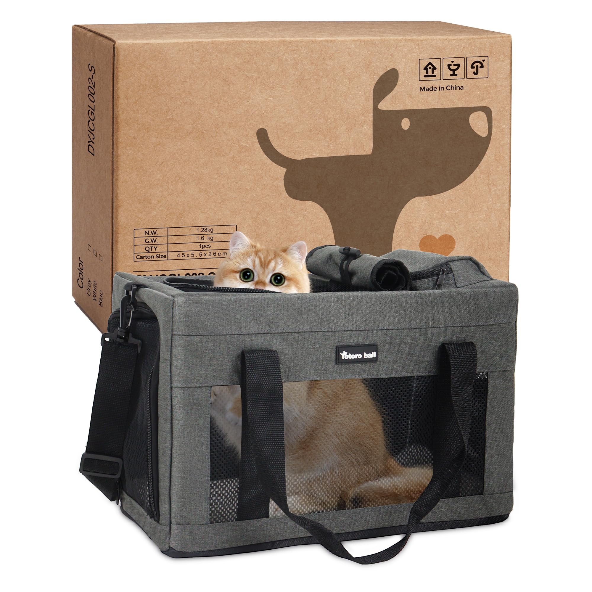 Amazon.co.jp: 【軽快キャリー】猫 きゃりーバッグ ペットキャリー