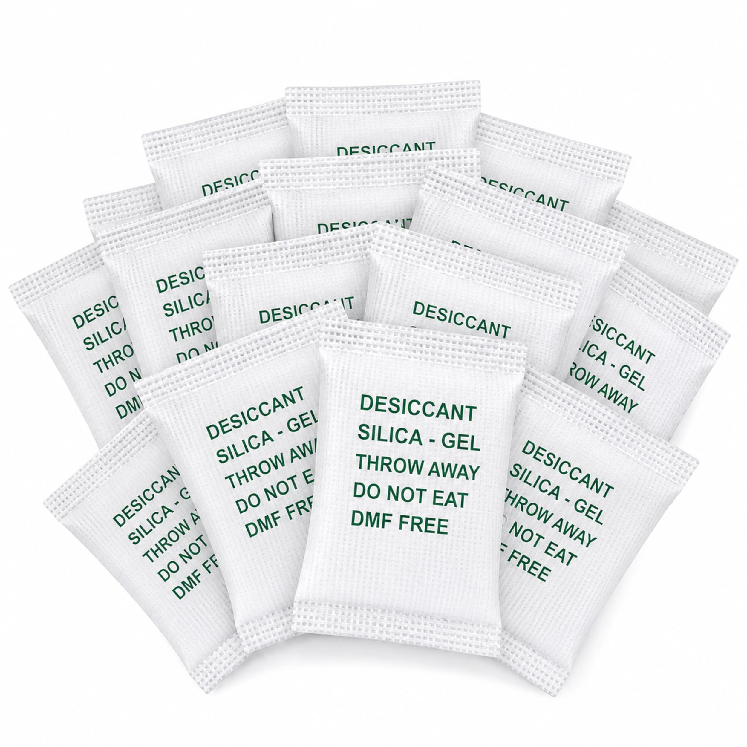 Silica Gel Moisture Absorber Packets, Food Grade Material, Chemical-Free, Non-Expiring Desiccant, 2gms each (25 pouch) 50 Gm-picture-17