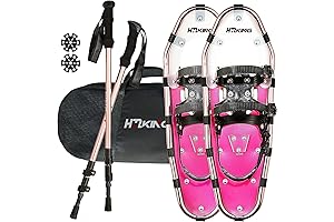 14/17/21/25/30 Inches Lightweight Snowshoes for Women