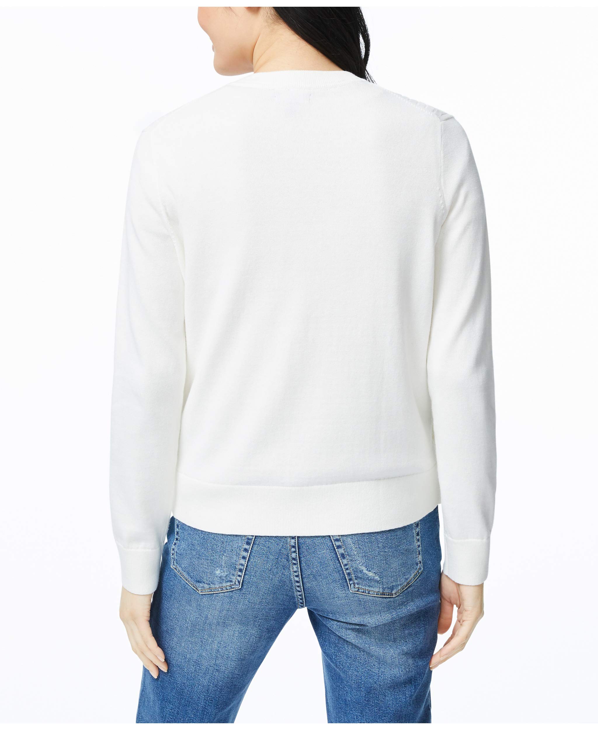 Nautica Women's Ribbed Open Layering Cardigan Suter crdigan Mujer