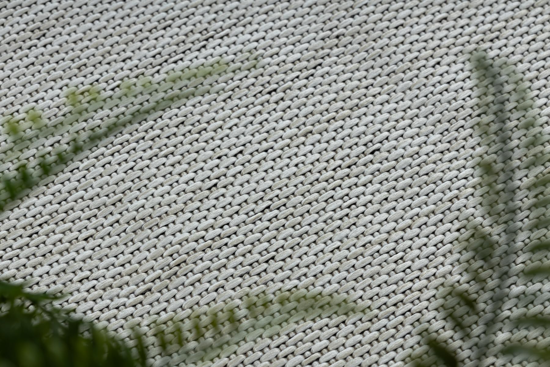 rugsx Organic 2125 Sisalteppich Ecru/Schwarz Outdoor & Indoor 160x220 cm