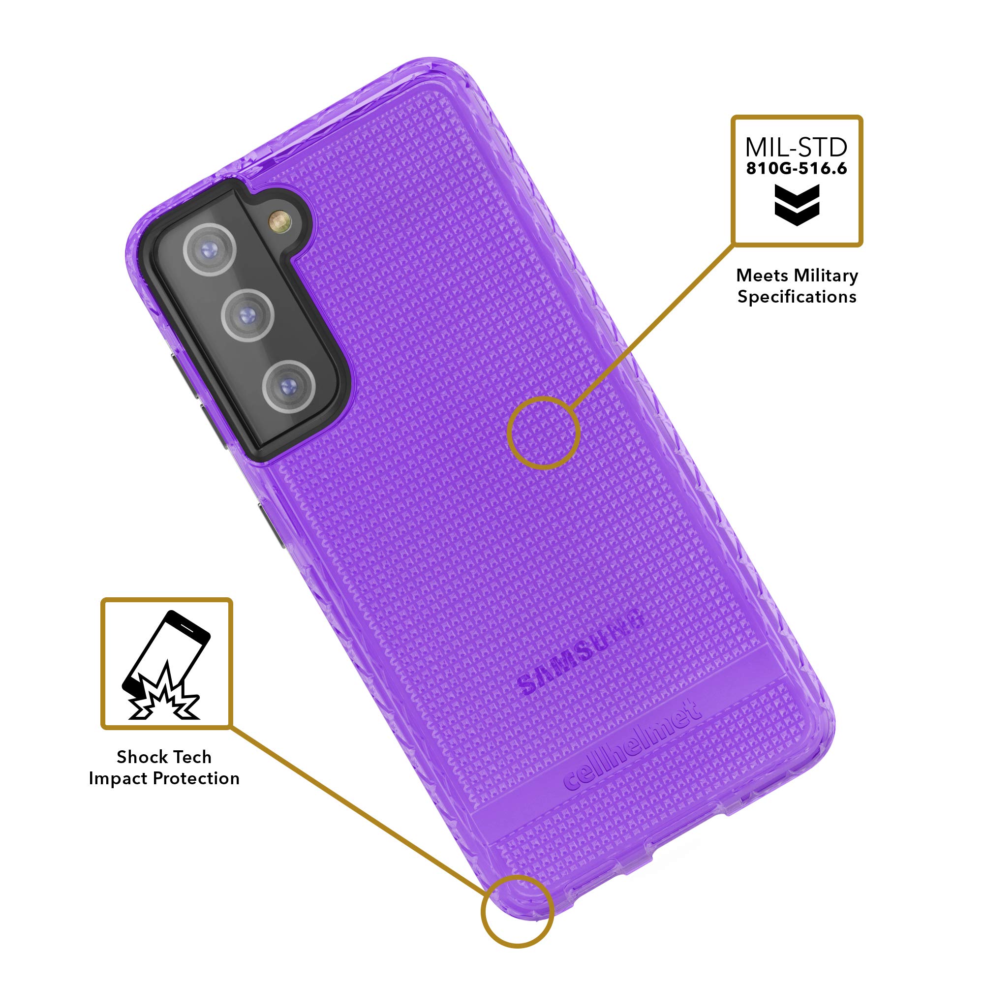 Amazon.com: cellhelmet Altitude X Series Phone Case for Samsung