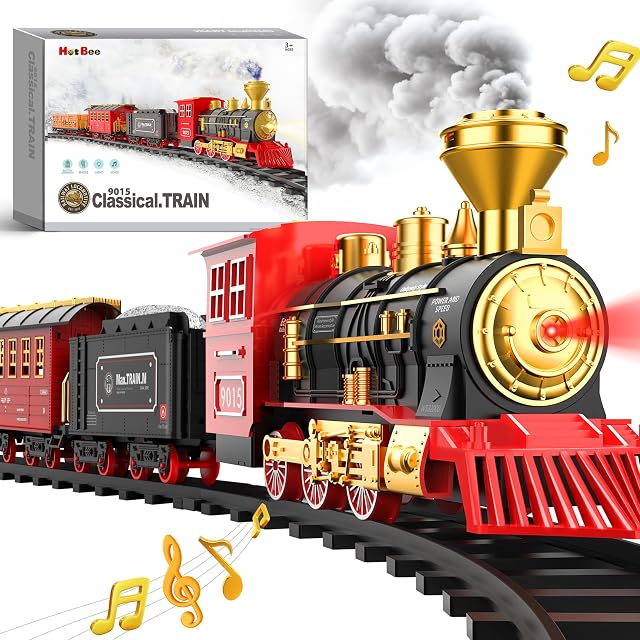 Train Toys for Boys with Lights and Sound