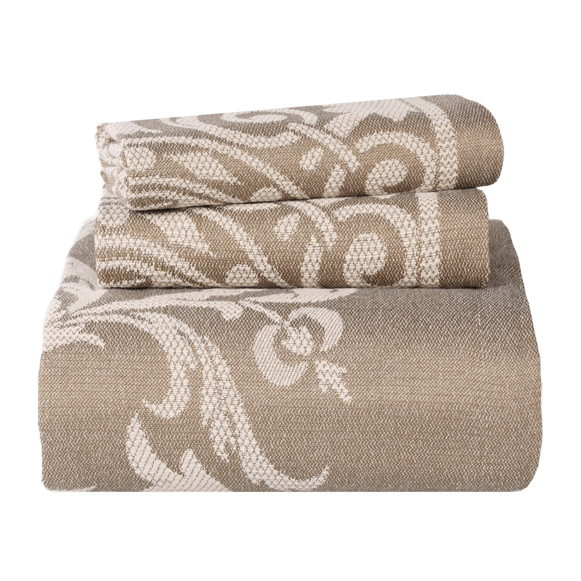 Superior Bedspread, Cotton, Ada Taupe, King
