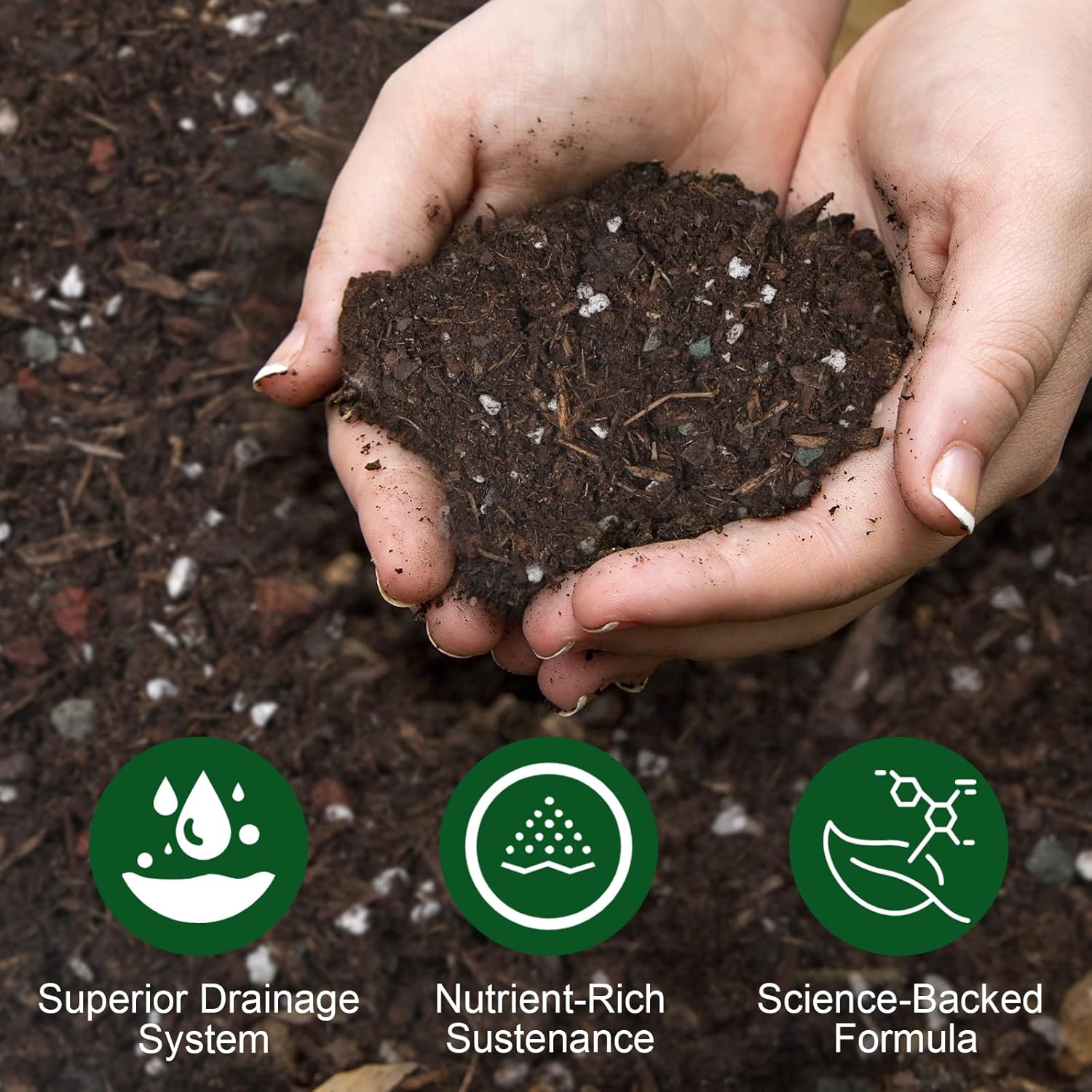 Doter Organic Desert Rose Potting Soil Mix for Healthy Growth 4qt - 100% Natural Potting Mix - Specially Formulated Nutrient-Rich Plant Soil for Desert Rose Plant