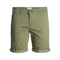 JACK & JONES Pantaloni Corti Uomo Vita Media Pantaloni Chino Bermuda Regular Fit