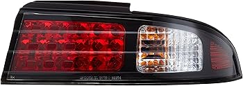 dmax シルビア s14 ledテールランプ JDM NISSAN Silvia S14 KOUKI D-MAX LED Tail Lamp & Garnish Black