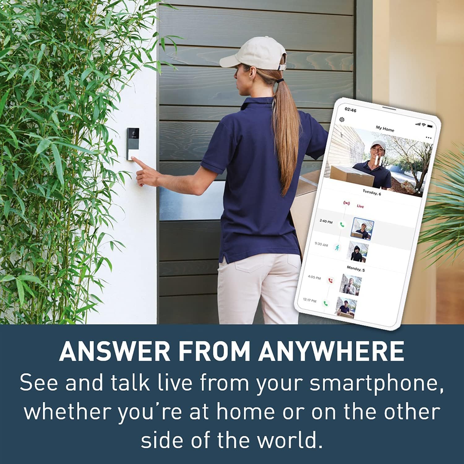 Text 'NO SUBSCRIPTION FEES' with smartphone showing app