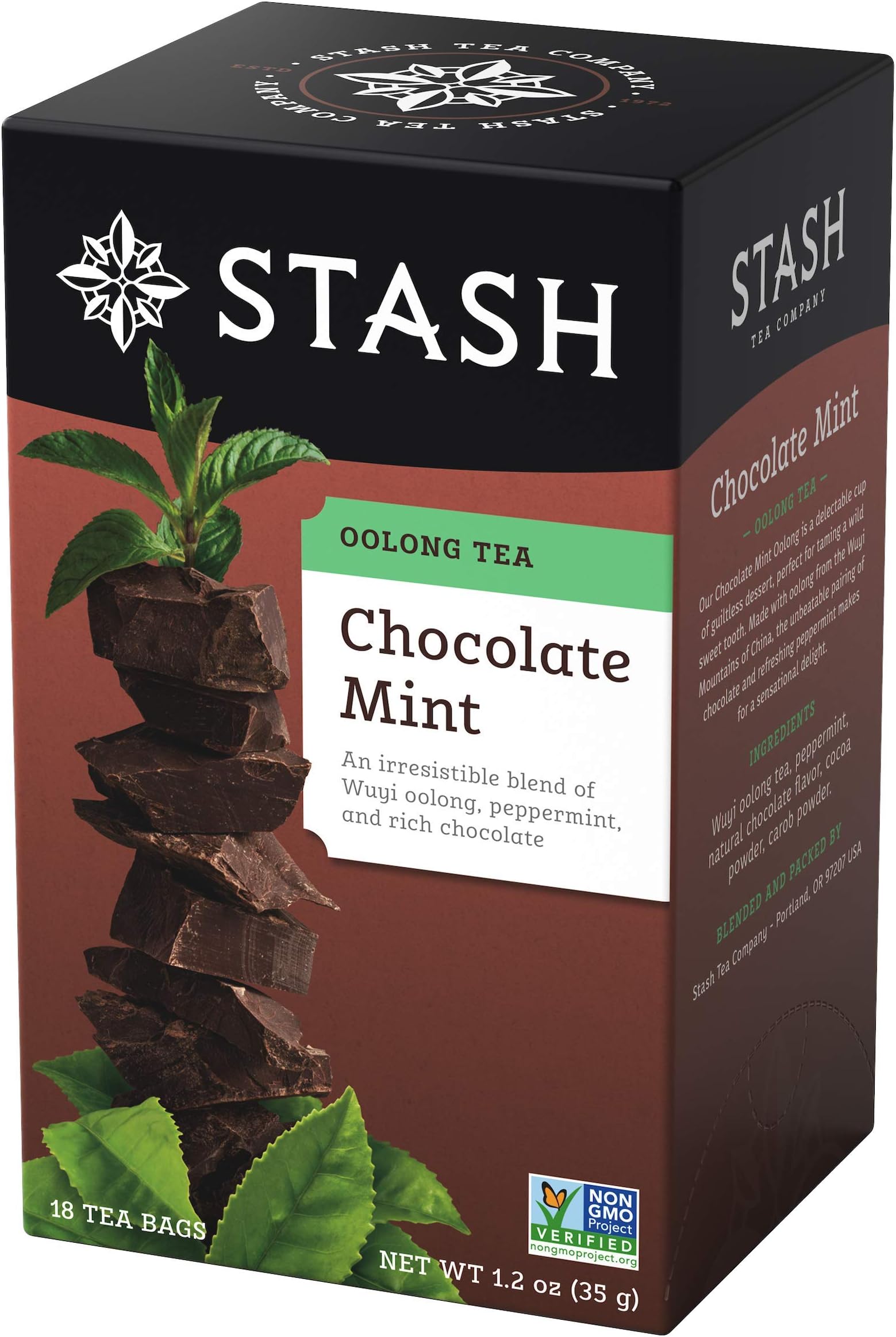 Stash Wuyl Oolong Tea Chocolate Mint - 18 Tea Bags