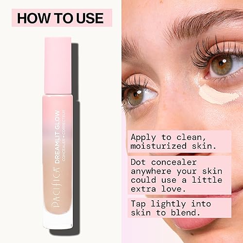 Miniatura 9 de Pacifica Beauty DreamLit Glow Corrector  Shade 09 corrector multiuso oculta corrige cubre ojos hinchados y tratamiento de ojeras fórmula a base de