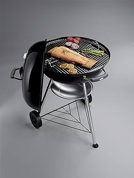 Weber 57cm Compact グリル Charcoal BBQ Weber Compact Kettle Charcoal Grill, 57 cm, Black (1321004