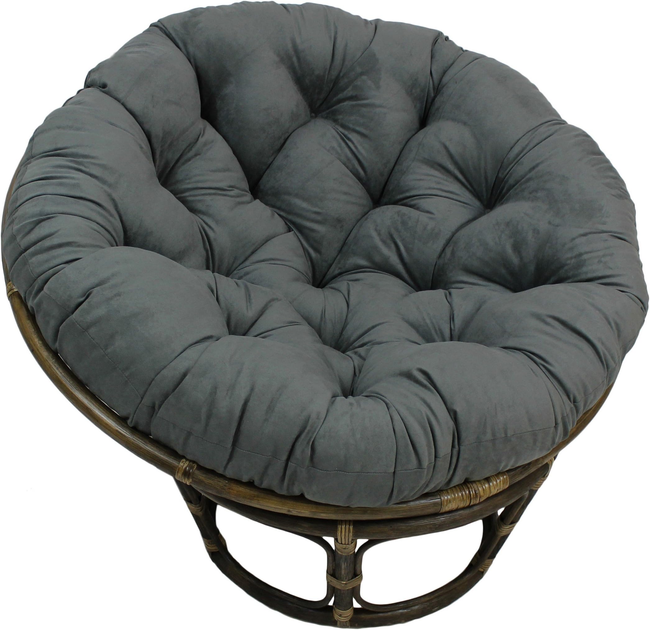 Blazing Needles Microsuede Papasan Cushion