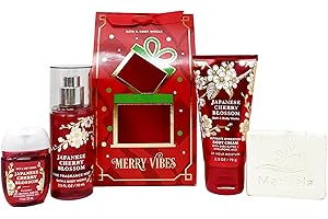 Bath & Body Works Japanese Cherry Blossom Fine Fragrance Mist & Gift Set