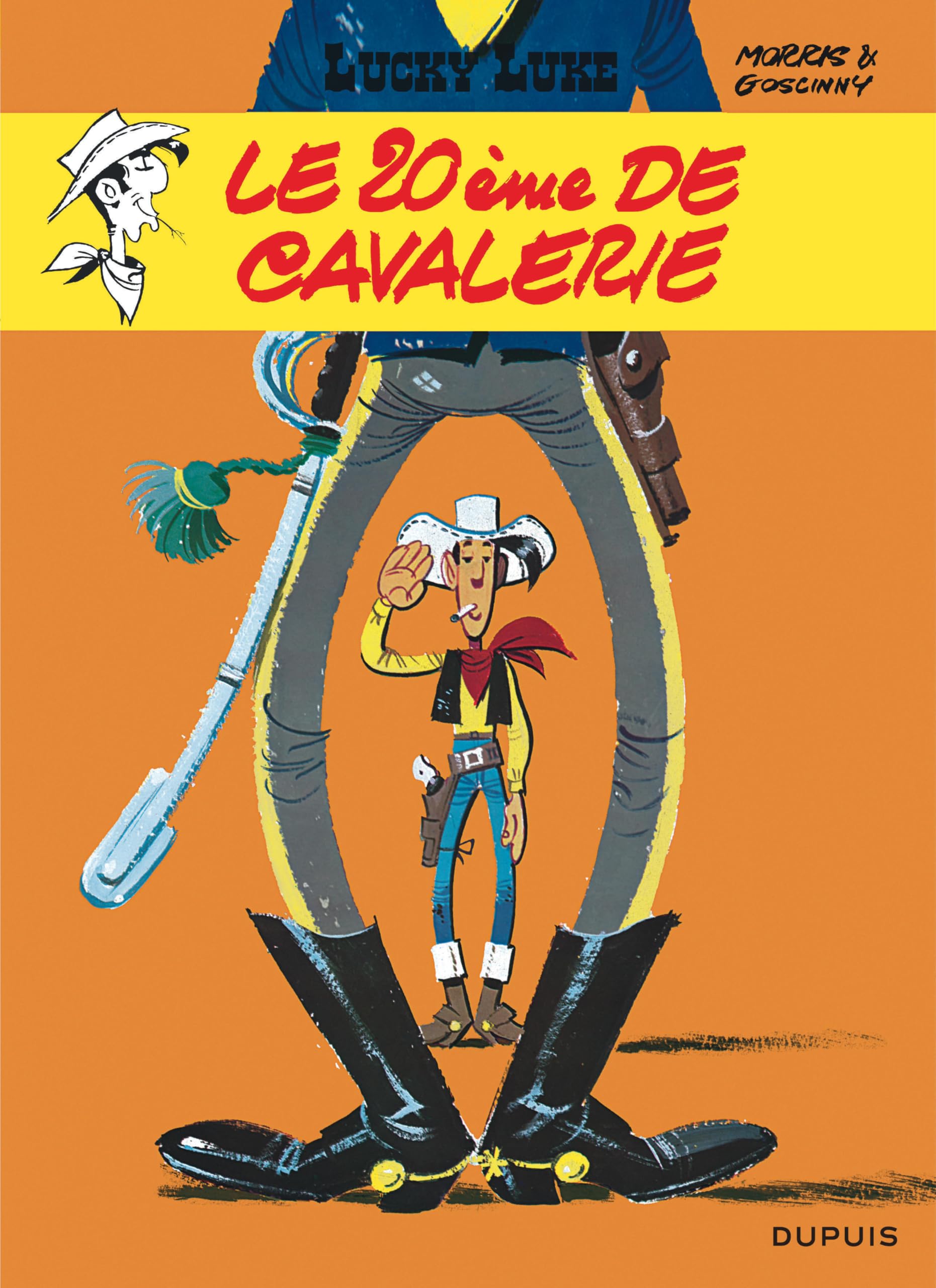 Lucky Luke - Tome 27 - Le 20e de cavalerie -  Morris - Dupuis - broché - Bande dessinée