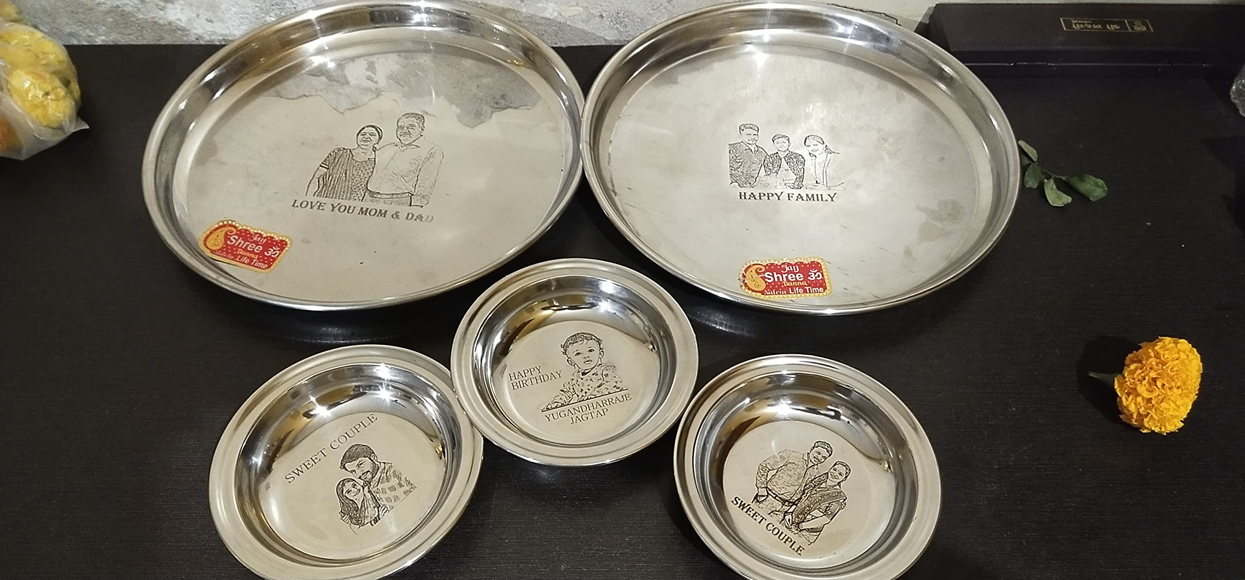Laser engraving photo on plate-image-8