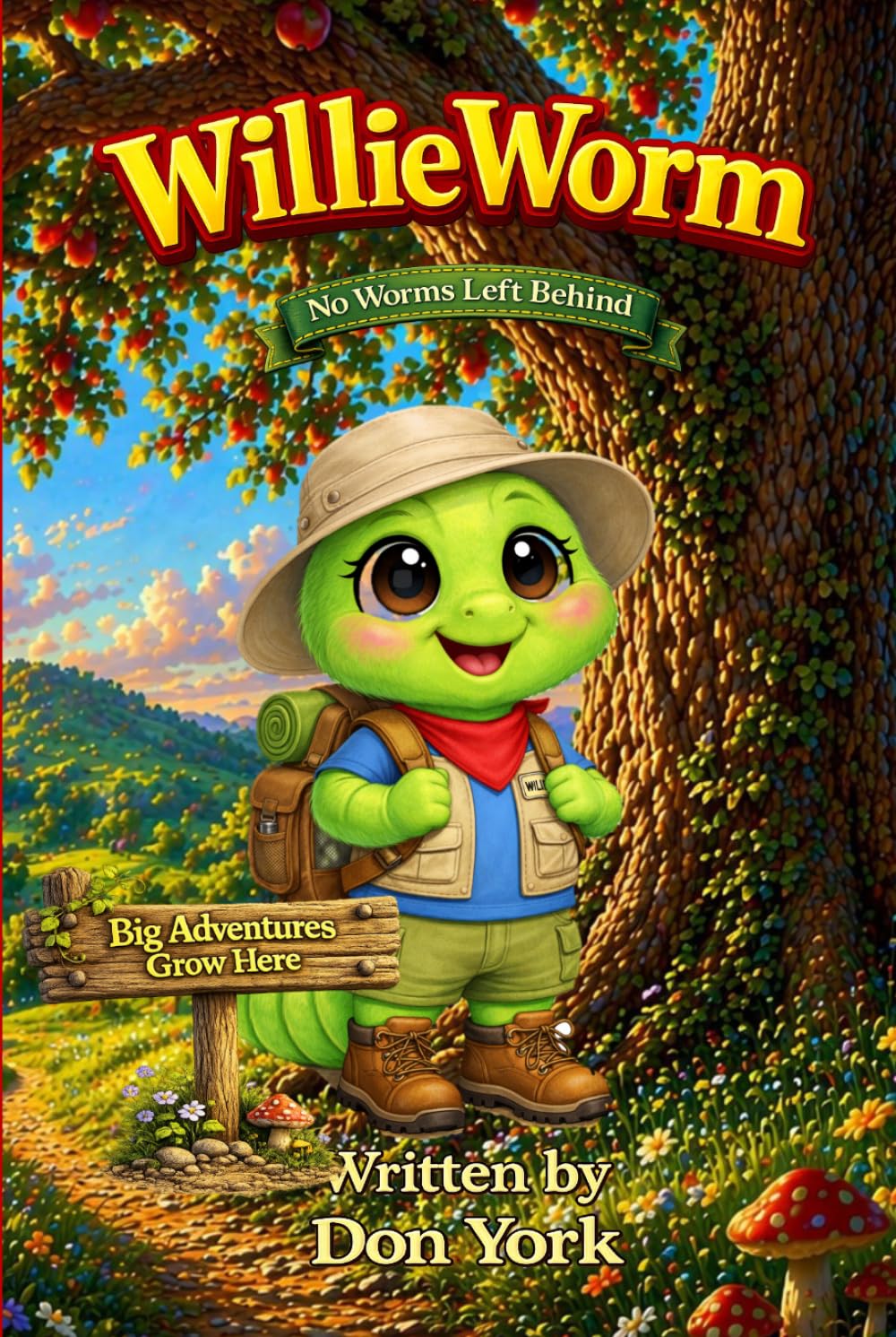 Willie Worm: No Worm Left Behind (The Willie Worm Adventures Series)