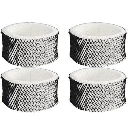 SKROS 4 Pack Replacement Filters Compatible with Holmes & Sunbeam Humidifier Filter A,HWF62 HWF62CS HWF62D