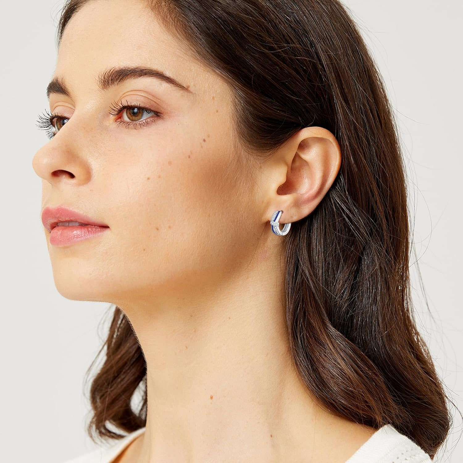 Hoop Earrings for Women Men 925 Sterling Silver Huggie Earrings Hypoallergenic Jewelry Gifts - Image 5