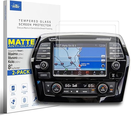Miniatura 1 de MaximaMuranoKicks AG Protector de pantalla de vidrio diseñado para Nissan Maxima y Murano (2016-2023), Nissan Kicks (2021-2023) Protector de