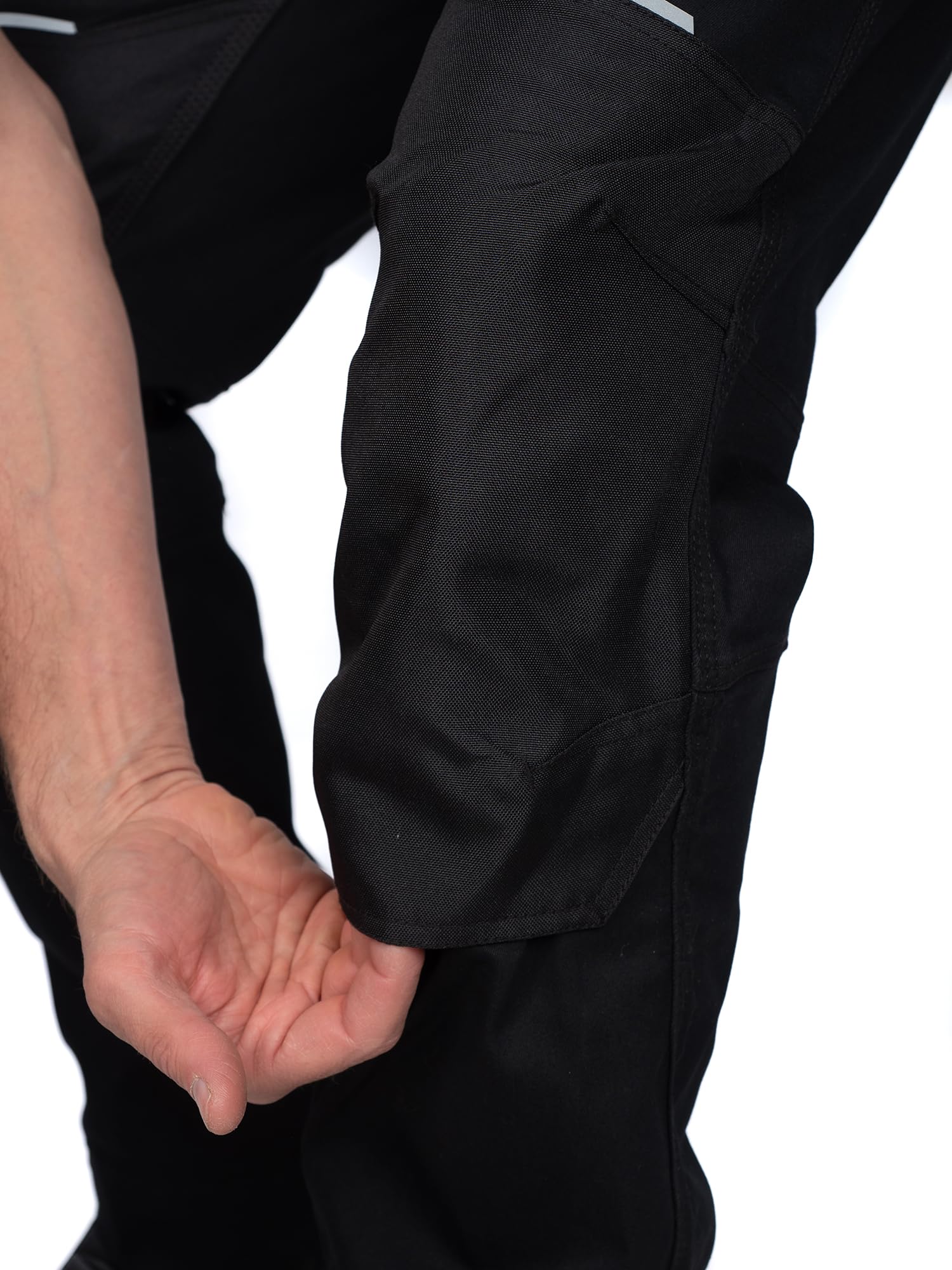 DINOZAVR Flex Pantaloni da Lavoro - Uomo - Elastici Pantaloni Protettivi con Spandex