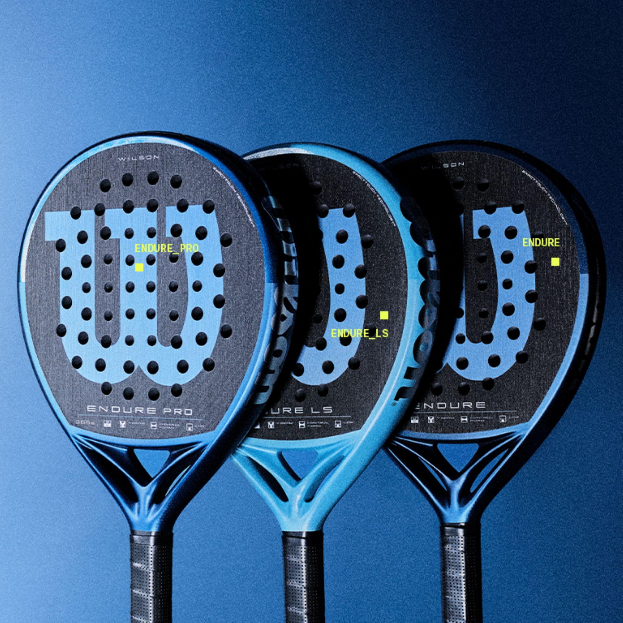 Wilson Endure Pro V1 - Racchetta da padel, misura 2-4 1/4"