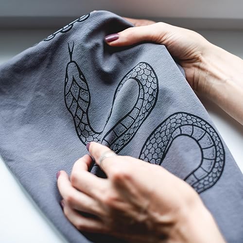 Miniatura 9 de Caydo Kit de impresión de pantalla de 23 piezas con tinta de impresión de pantalla blanca de 32 onzas para impresión de camisetas y serigrafía