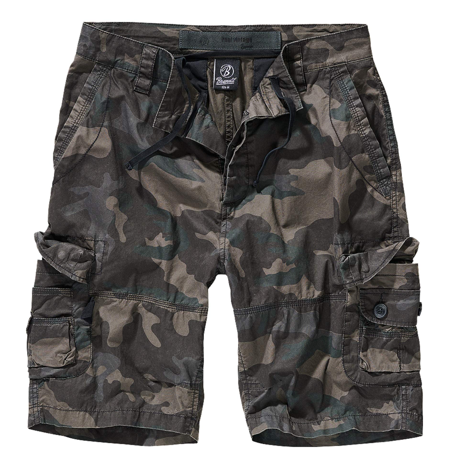 Brandit Men's Darkcamo Ty Shorts, S