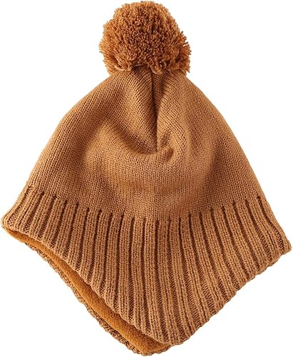 Miniatura 3 de Home Prefer Gorro de punto de vellón para niños y niñas, gorro de invierno para niños pequeños