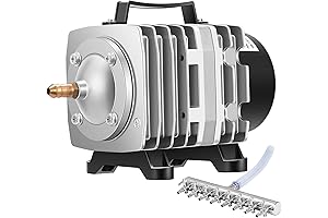 VIVOSUN Commercial Air Pump 1110 GPH 8 Outlet - The Ultimate Aeration...