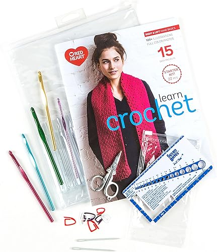 Miniatura 4 de Red Heart, Cómo tejer el kit, mi profesor de tejido, aprende a establecer