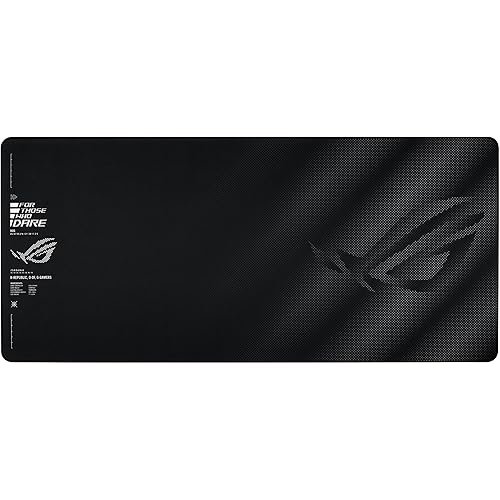 ASUS ROG Sheath II XXL Gaming Mouse Pad – 35.4” x 15.7”, Advanced Cooling Fabric, 1.5X Smoother Textile-Weave Surface, Flat-Stitched Durable Edges, Non-Slip Base - Black