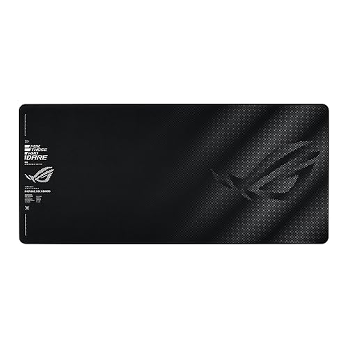ASUS ROG Sheath II XXL Gaming Mouse Pad – 35.4” x 15.7”, Advanced Cooling Fabric, 1.5X Smoother Textile-Weave Surface, Flat-Stitched Durable Edges, Non-Slip Base - Black