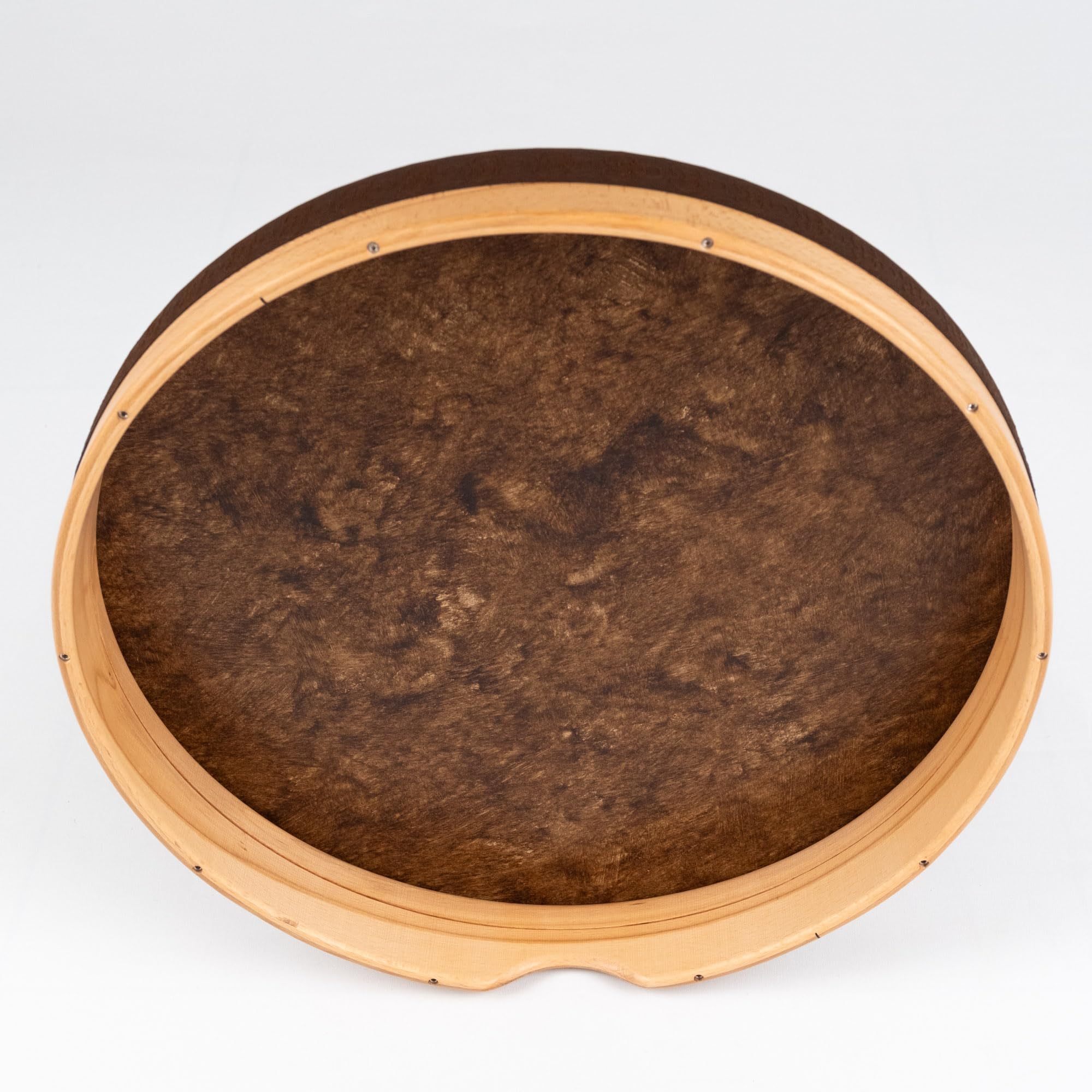 Professional Bendir Frame Drum 20.5" Pelle Marrone Sintetica Bassi Estremi con Custodia 52cm * 7cm
