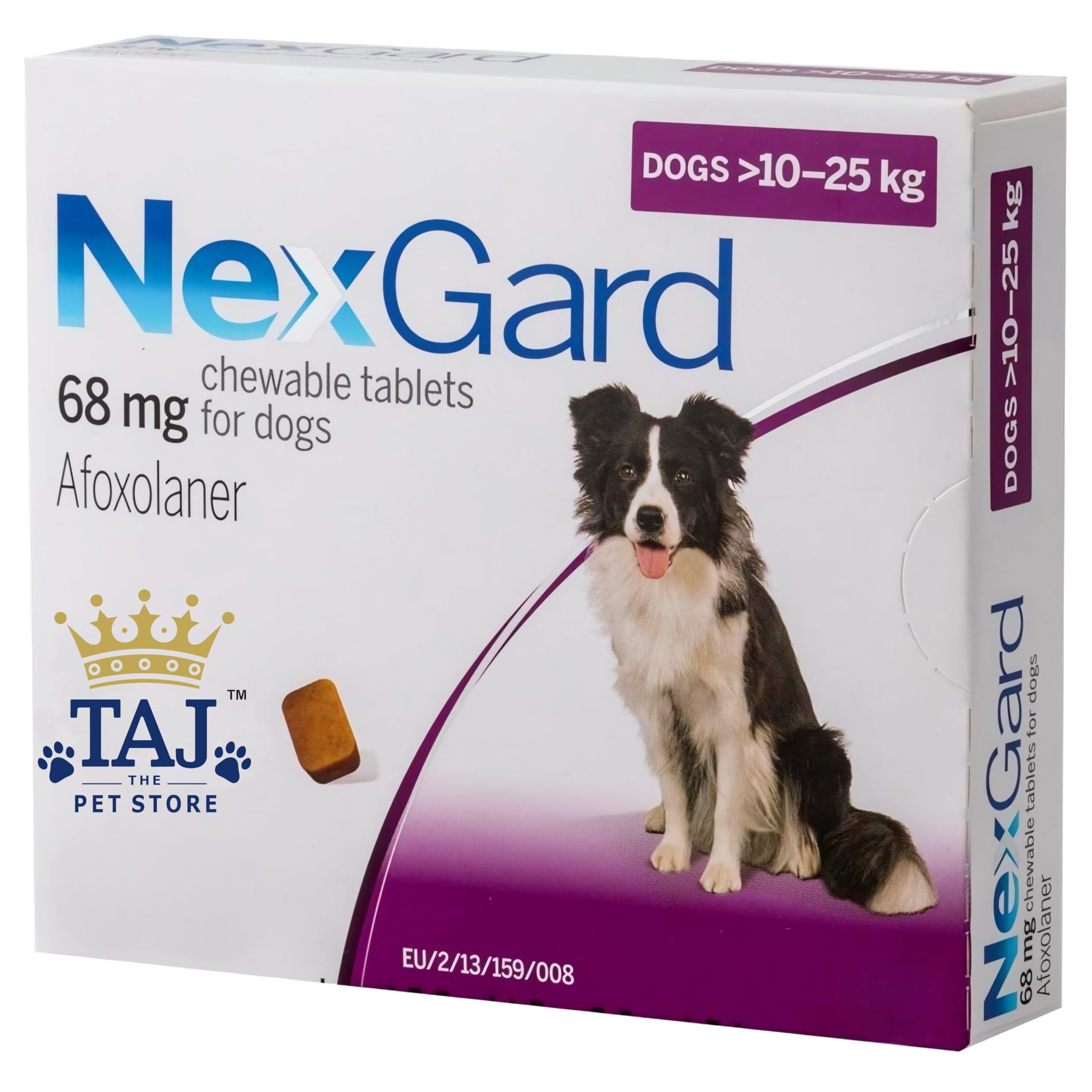 (OG) TAJ NEXGARD Chewable Tablet for Dogs of (10-25 kg)||Imported (1 Box [3 Tablets]) (B0DD75GB9N) Amazon Price History, Amazon Price Tracker