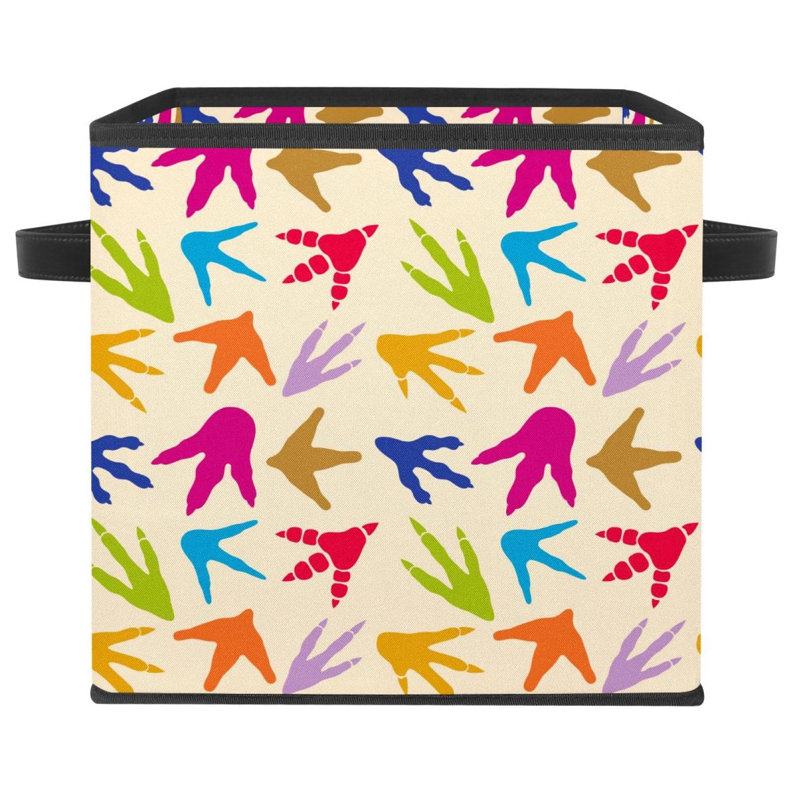 Boîte de rangement pliable en tissu pour chambre d'enfant