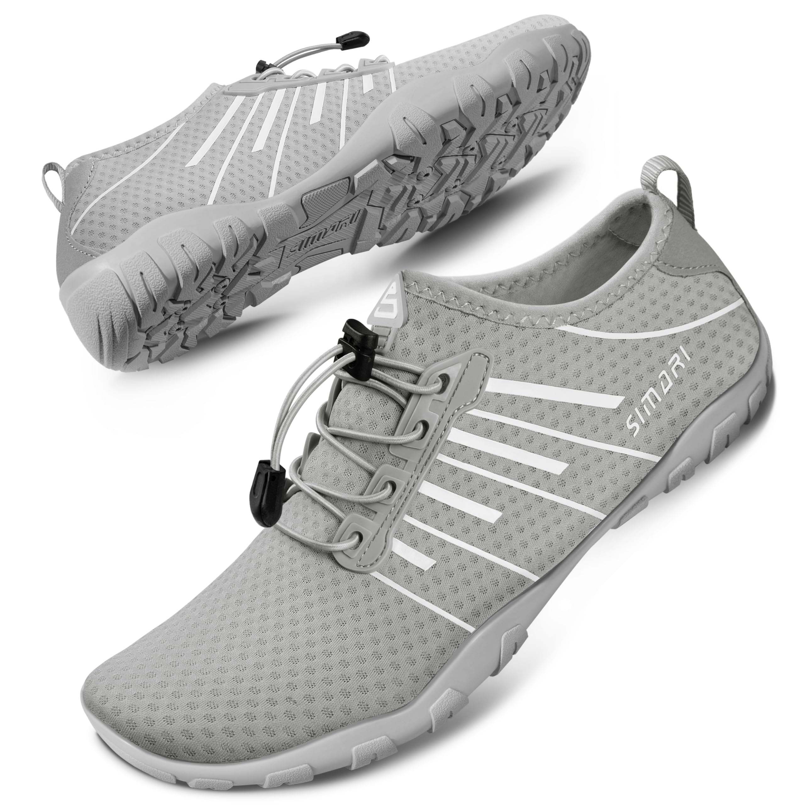 Water Shoes for Women Men - Barefoot Quick-Dry Aqua Socks | Lightweight Swim Shoes for Surfing, Swimming, Beach Sports, Kayaking, Diving | Non-Slip Design