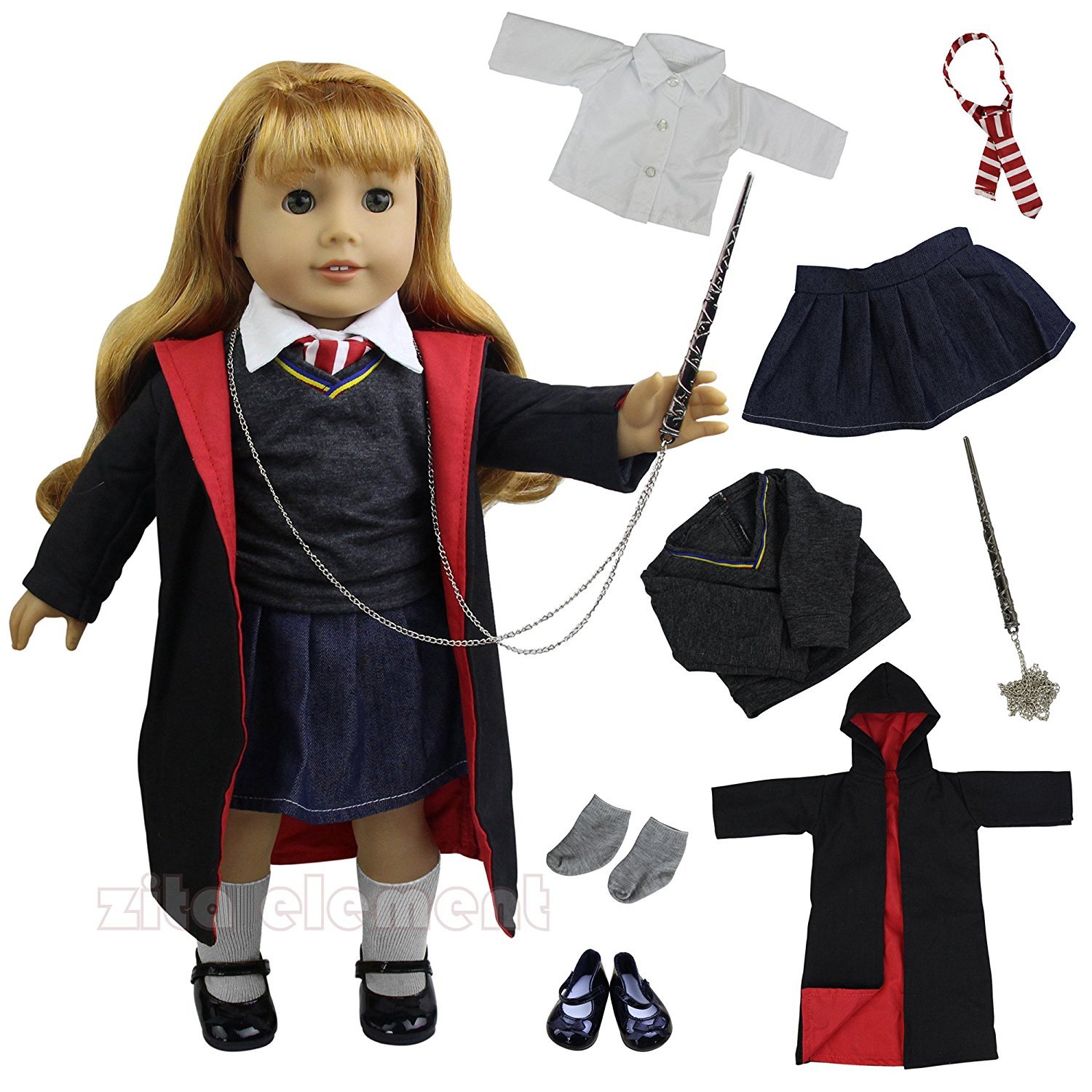 harry potter doll outfit