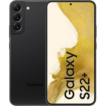 Samsung Galaxy S22+ 5G Smartphone, 256 GB, Dual SIM, Black (Refurbished)