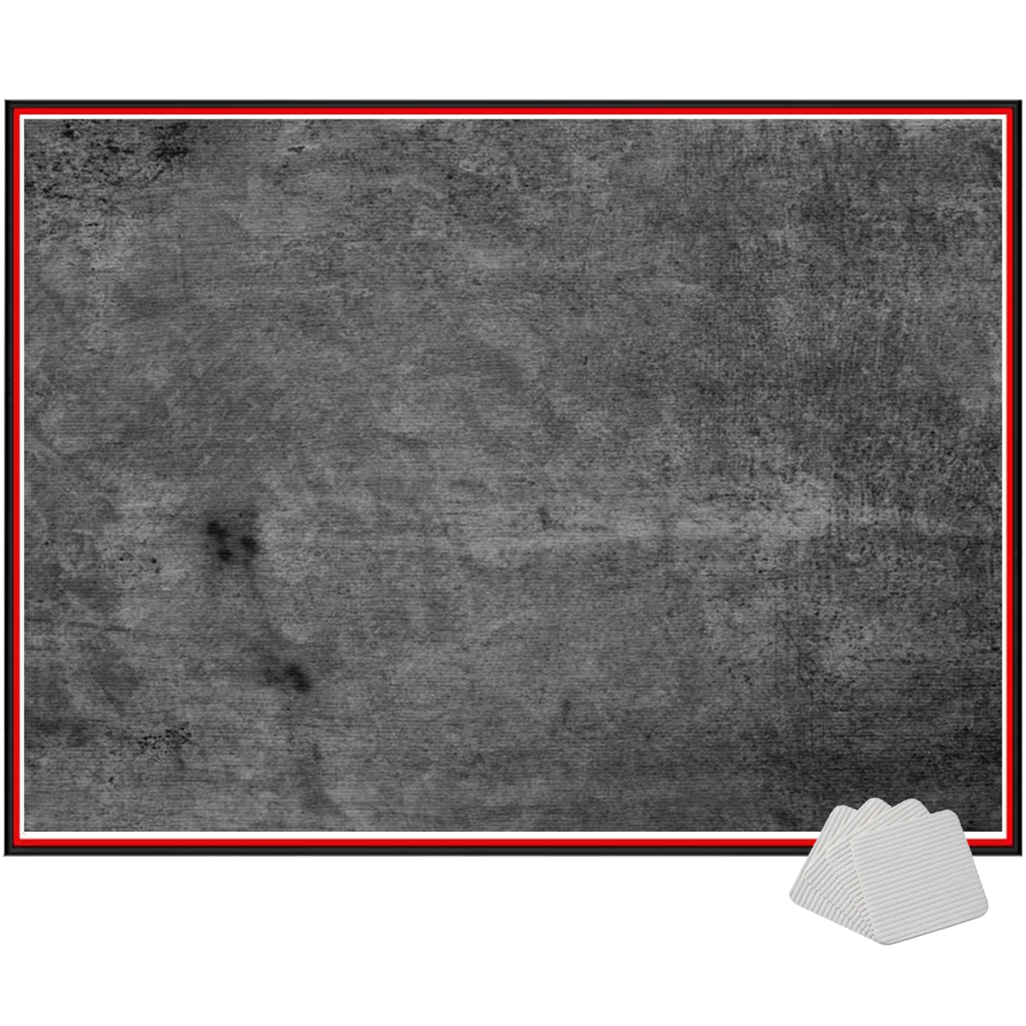 150 x 120 cm Dywan z baterią elektroniczną, maty akustyczne, dźwiękoszczelna mata, mata bębnowa do baterii akustycznych, bębna i instrumentów muzycznych, dźwiękoszczelny koc bębnowy