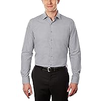 Kenneth Cole Reaction - Camicia da Uomo, Grigio