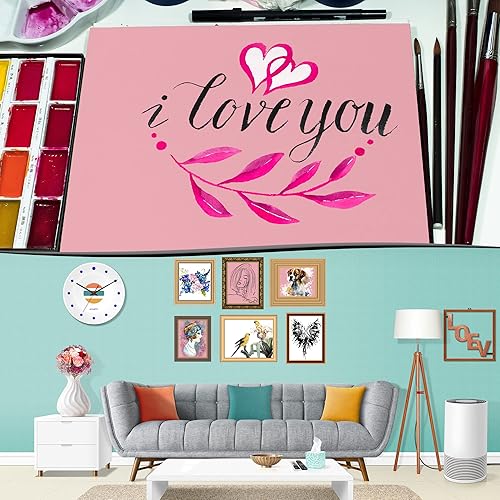 Miniatura 6 de 24 hojas de papel de cartulina rosa de 8.5 x 11 pulgadas para tarjetas de bricolaje, invitaciones, álbumes de recortes y otras manualidades (92