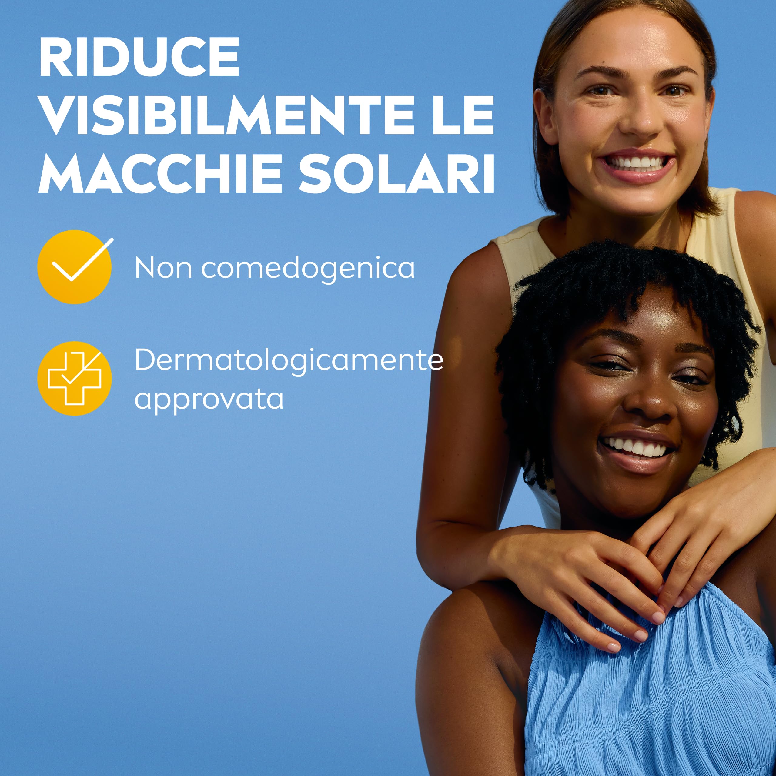 NIVEA SUN Luminous630 Crema Solare Viso SPF 50+ 40 ml, Protezione solare anti-macchia in fluido leggero, Crema antimacchie viso con Thiamidol brevettato, Non comedogenica, Tutti i tipi di pelle