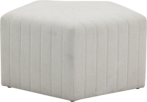 Lifestyle Solutions Indy Ottoman Snow