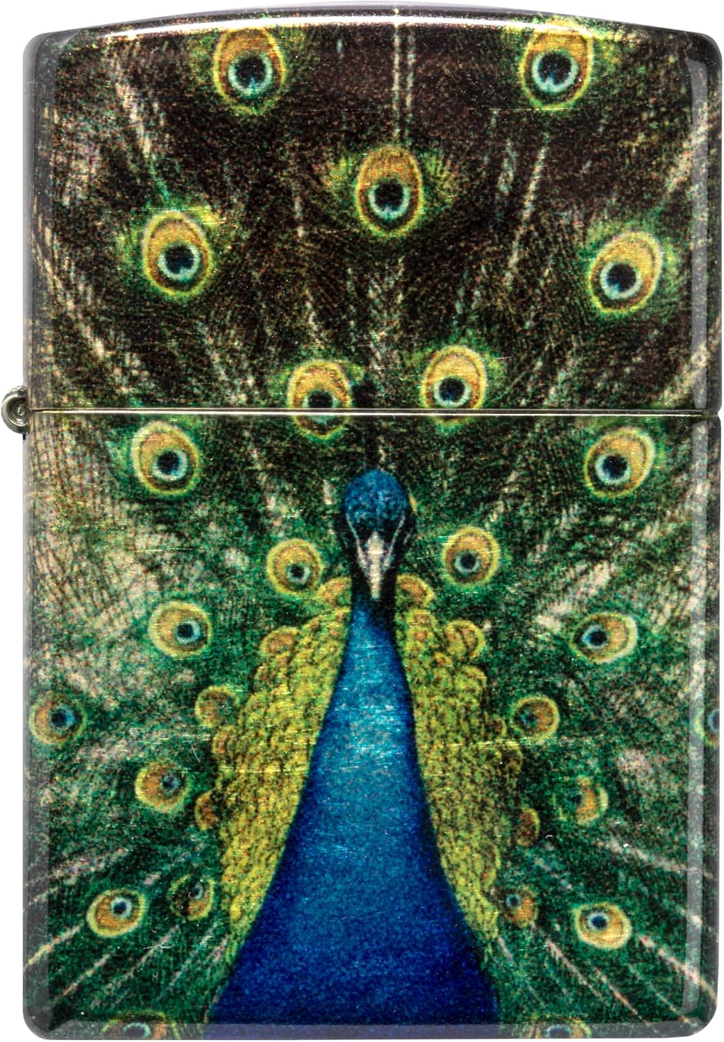 Zippo Lighter: Peacock Design - 540 Fusion 48846