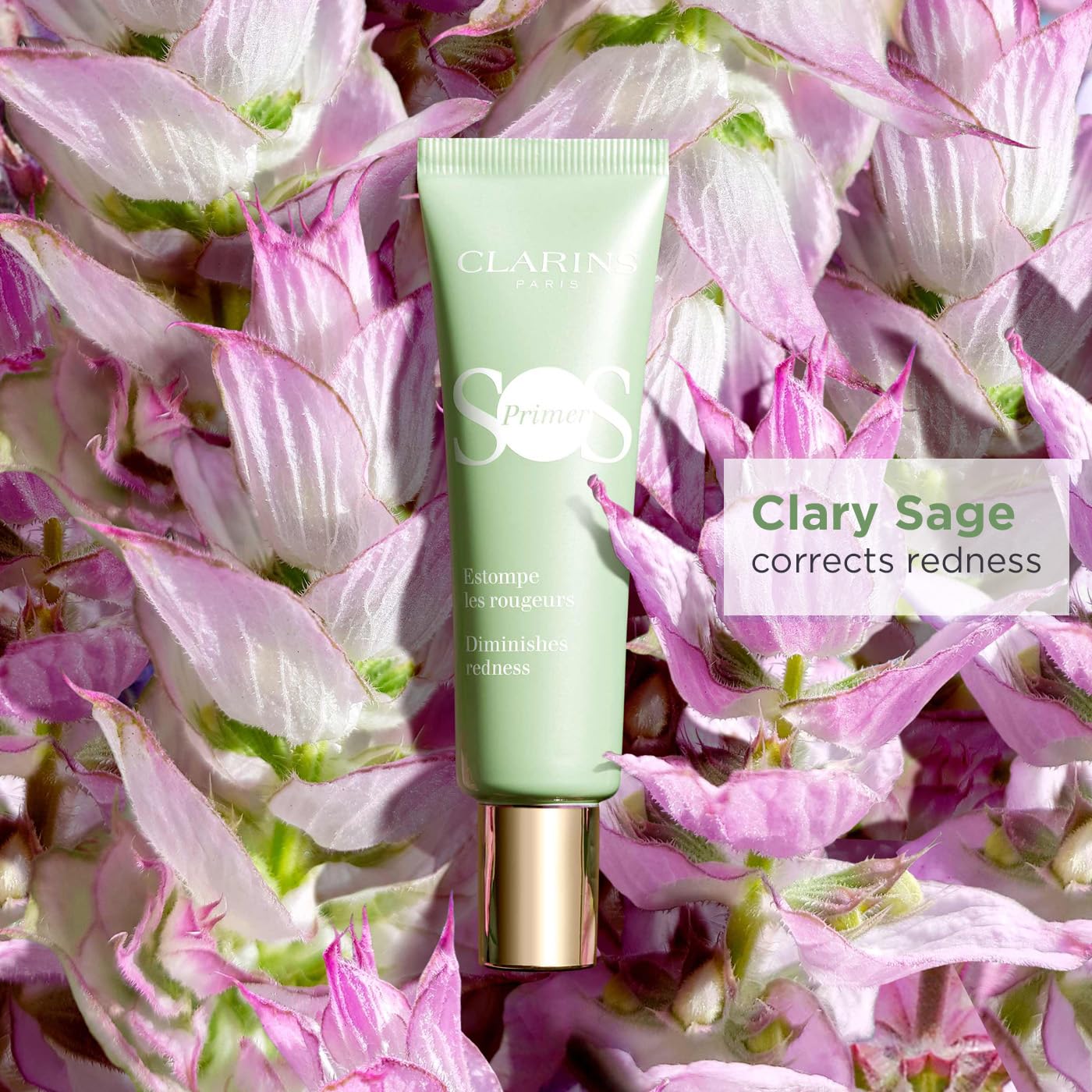 CLARINS SOS Primer Diminishes Redness - Green 30ml
