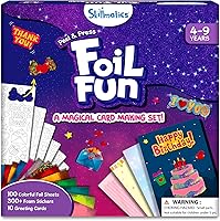 Vista 11 de Skillmatics Foil Fun - Bonitos patrones, 18 imanes de bricolaje sin desorden, actividad creativa colorida de fiesta, kits de manualidades, más de 60