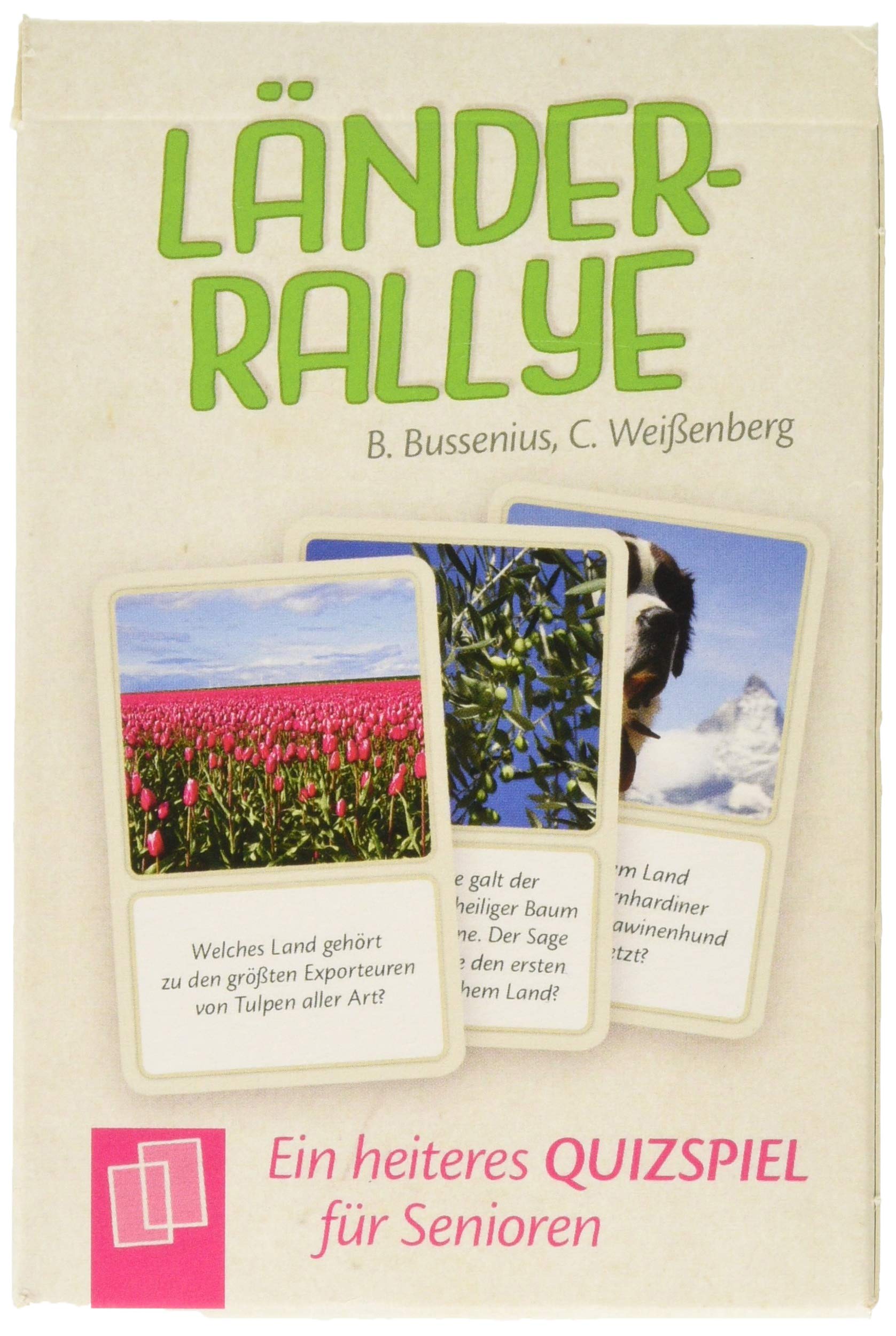 Länderrallye: EIN heiteres Quizspiel für Senioren