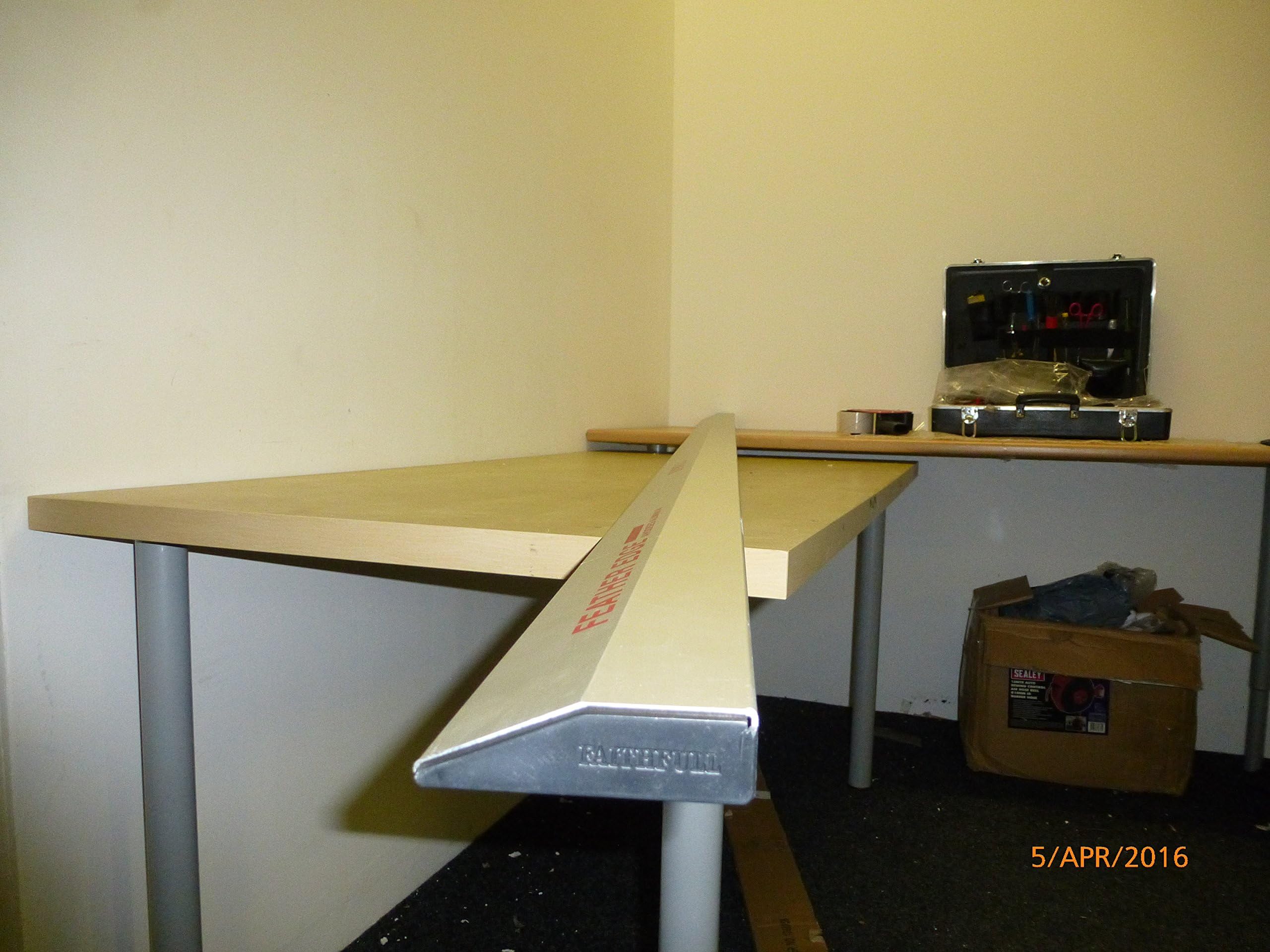 Righello Feather Edge Faithfull - 1.2m, Alluminio, Per Edificatura E Livellamento - Foto 6