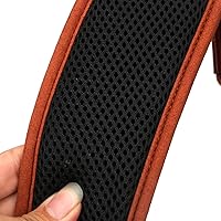 Vista 5 de Tourbon Bolsas de transporte vintage para palos de golf - Lona y cuero