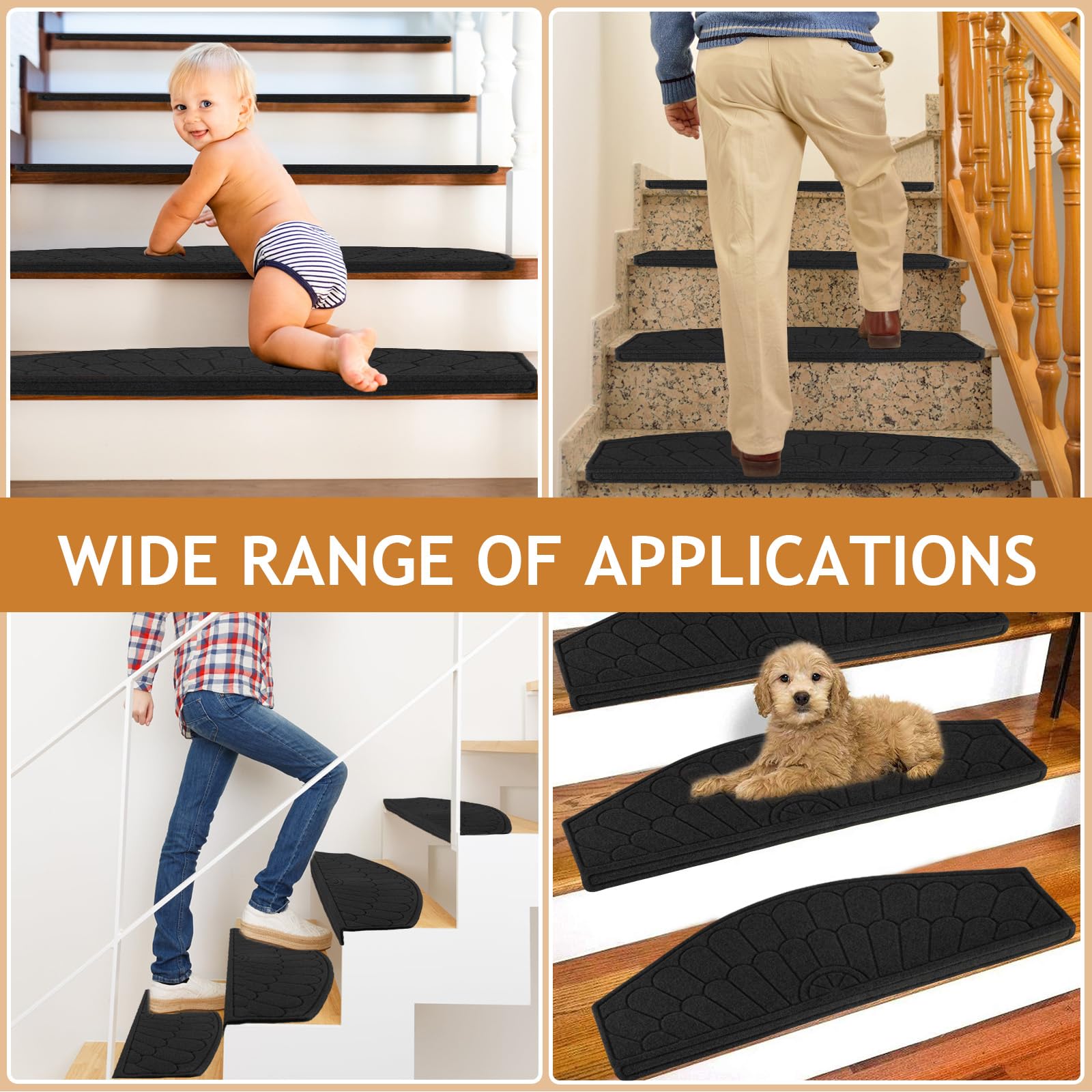 Casa Pura Marchettes Adhésives Kalkutta U2013 Tapis De Marche